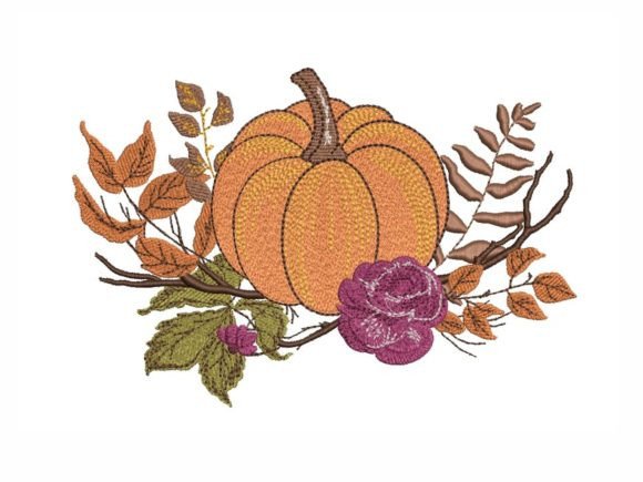 Autumn Pumpkin Embroidery Review