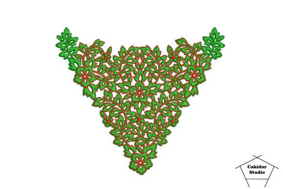 Flower Triangle Embroidery Review