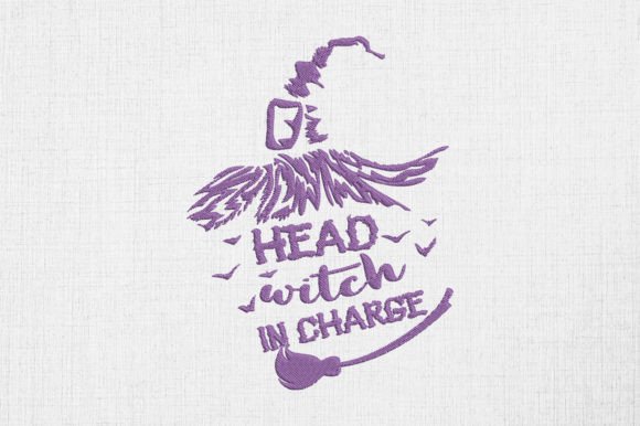 Head Witch in Charge Embroidery Review
