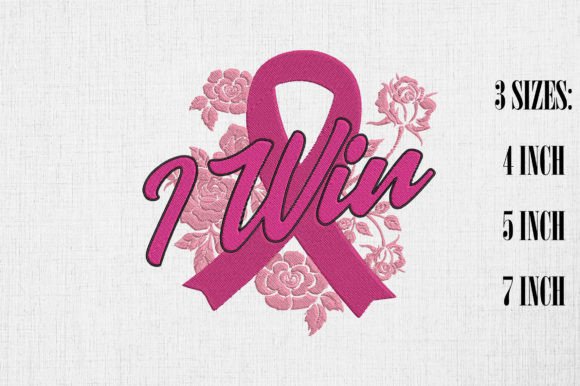 I Win Pink Ribbon Breast Cancer Design Review