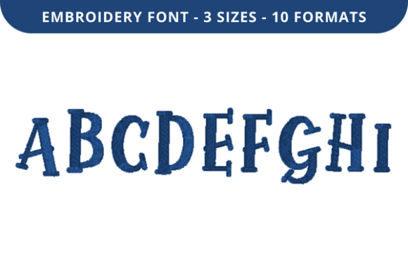 Mystically Font a to I Embroidery Review