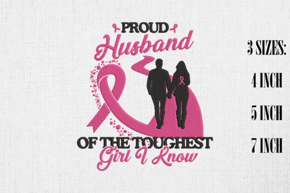 Proud Husband Breast Cancer Awareness Design Review