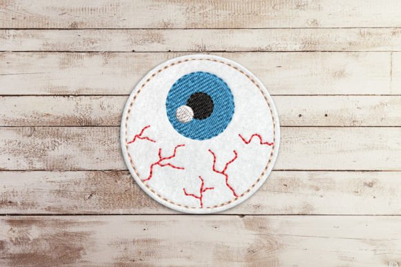 Realistic Eyeball Feltie Applique Review