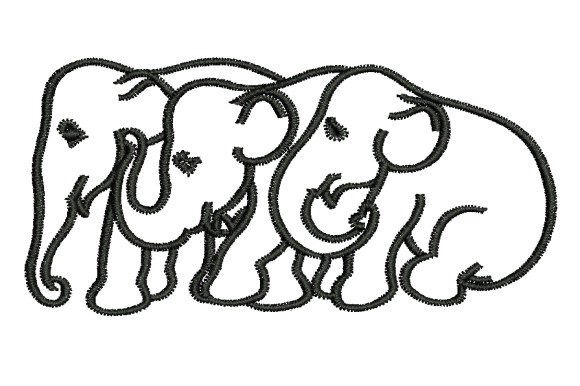 Triplets Elephants: A Seasonal Embroidery Review
