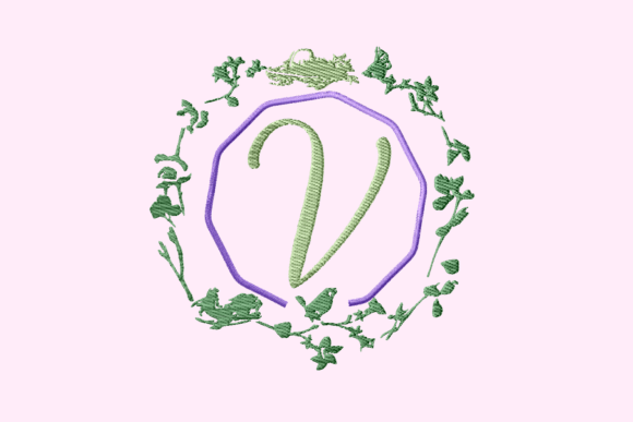 Wedding V Monogram Frame Review