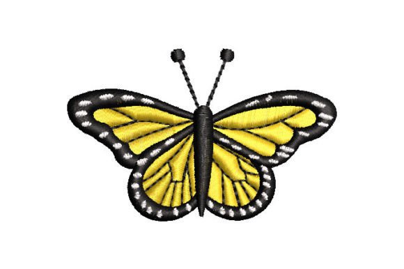 Yellow Butterfly Embroidery Design Review